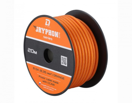 DL Audio Gryphon Lite 8 Ga Orange силовой кабель
