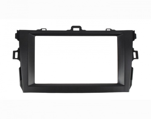 Переходная рамка для Toyota Corolla/Axio/Fielder 06-13 2DIN черная