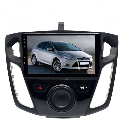 Переходная рамка для Ford Focus 3 без джойстика 2011-2015 "9"