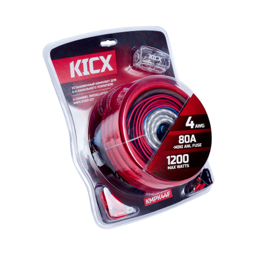 Kicx KMPK44F Установочный комплект для 4-х канального усилителя