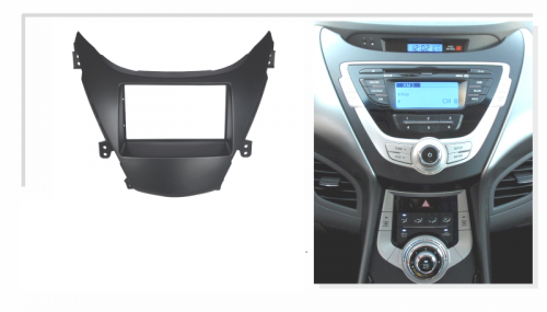 Переходная рамка для Hyundai Elantra 2010-, Avante 2010-, 2 DIN