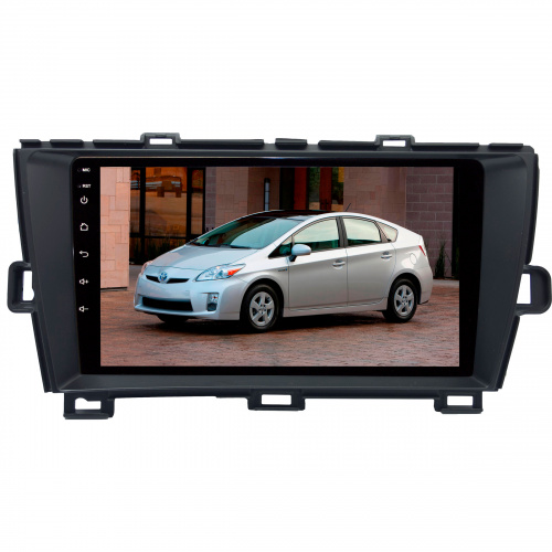 Переходная рамка для Toyota Prius 2009-2016 правый руль (чёрный) 9 дюймов