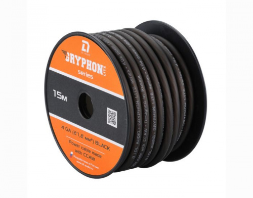 DL Audio Gryphon Lite 4 Ga Black силовой кабель
