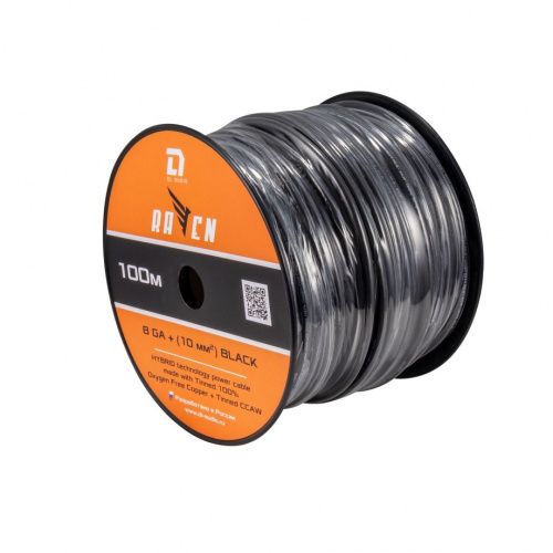 DL Audio Raven Power Cable 8 Ga Black силовой кабель