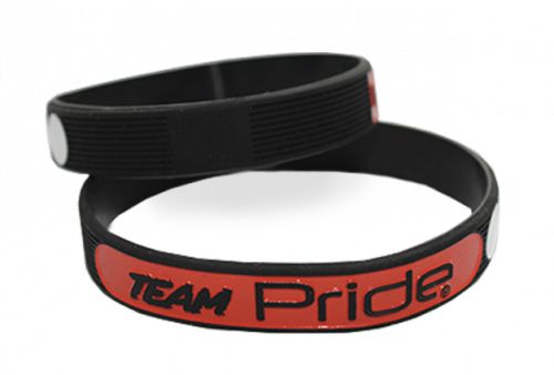 Pride браслет силиконовый Team Pride №1