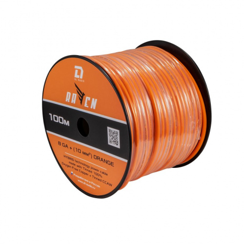 DL Audio Raven Power Cable 8 Ga Orange силовой кабель