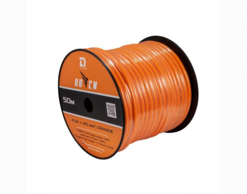 DL Audio Raven Power Cable 4 Ga Orange силовой кабель
