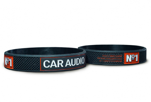 Pride браслет силиконовый "Сar audio"