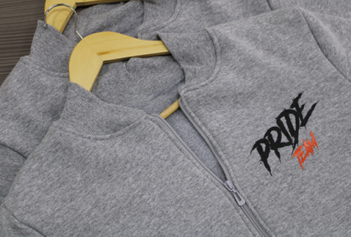 Pride Толстовка серая Bomber M