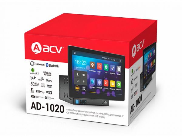ACV AD-1020 мультимедийная станция Android