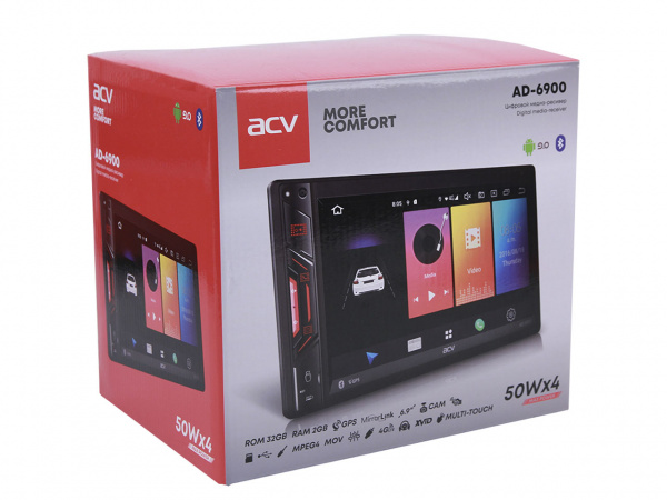 ACV AD-6900 мультимедийная система Android 4G