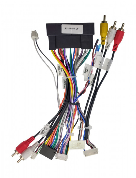 Комплект проводов для установки WM-MT в Hyundai, Kia 2010+ (основной, антенна, CAN, CAM 16 pin, AMP)