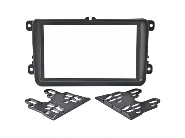 Переходная рамка для Volkswagen Golf 5,Touran,Jetta,Passat B6,Caddy,Tiguan 2DIN крепеж