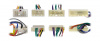 Комплект проводов для Toyota 2012+ (основной, антенна, мультируль, CAN, CAM, AMP)