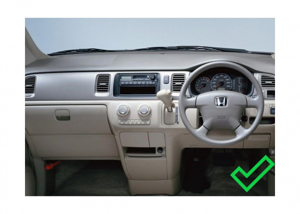 Переходная рамка для Honda Stepwgn 2003 - 2005 9 дюймов