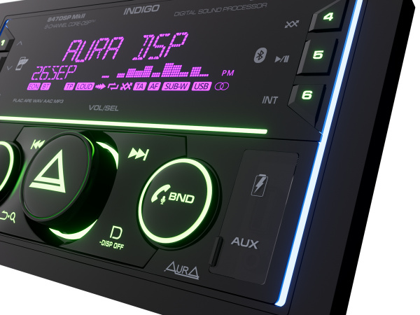 Aura INDIGO-847DSP-MKII 2DIN