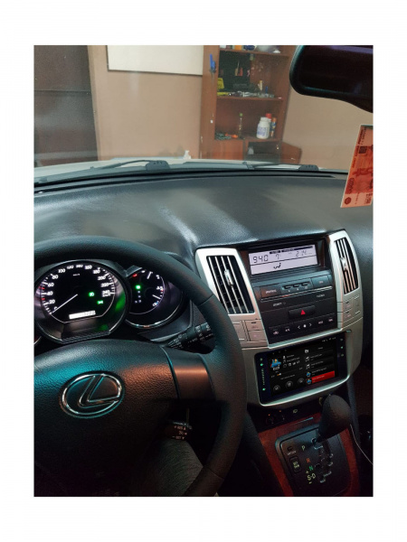 Переходная рамка для Toyota Harrier, Lexus RX 2003 - 2009 2 Din